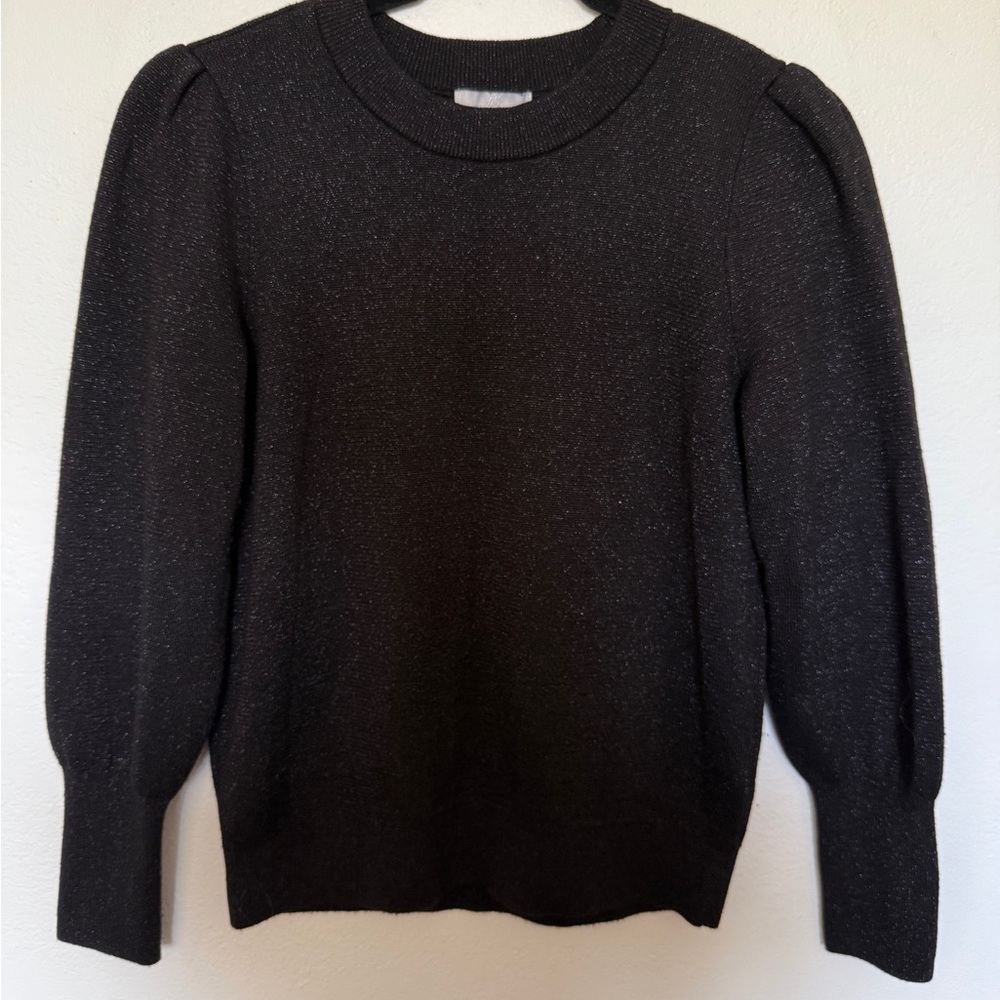 Black Shimmer Sweater
